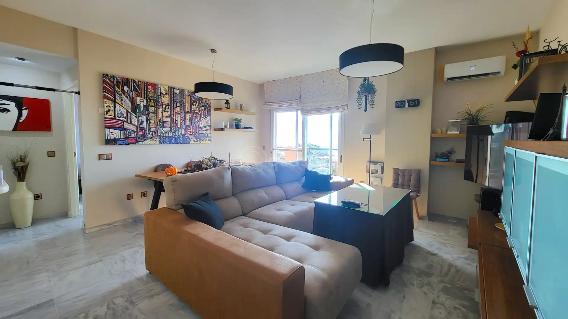 Sala de estar de Apartamento en venta en Torrequebrada