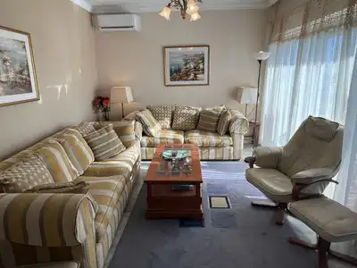 Sala d'estar de Casa adosada en venda en Mijas amb Aire condicionat, Calefacció i Terrassa