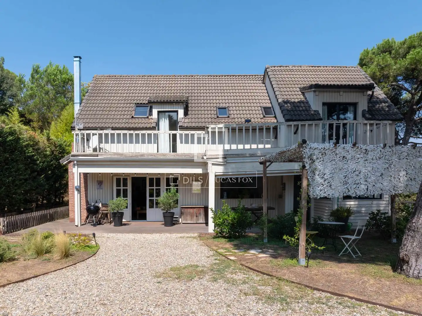 Vista exterior de Finca rústica en venta en Vallromanes con Calefacción, Jardín privado y Parquet