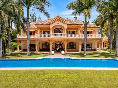 Exterior view of House or chalet for sale in Marbella  with Air Conditioner, Heating and Private garden