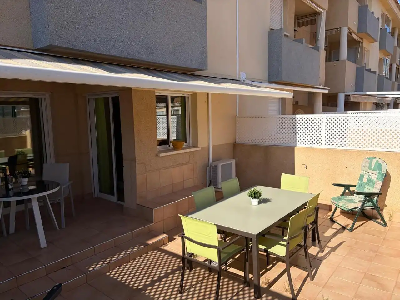 Terraza de Apartamento en venta en La Manga del Mar Menor con Aire acondicionado, Terraza y Trastero