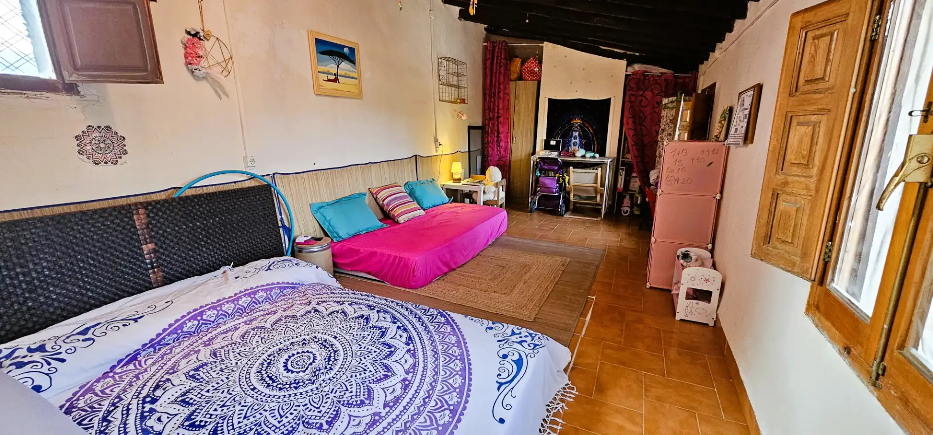 Dormitori de Casa o xalet en venda en Totana amb Jardí privat, Terrassa i Traster