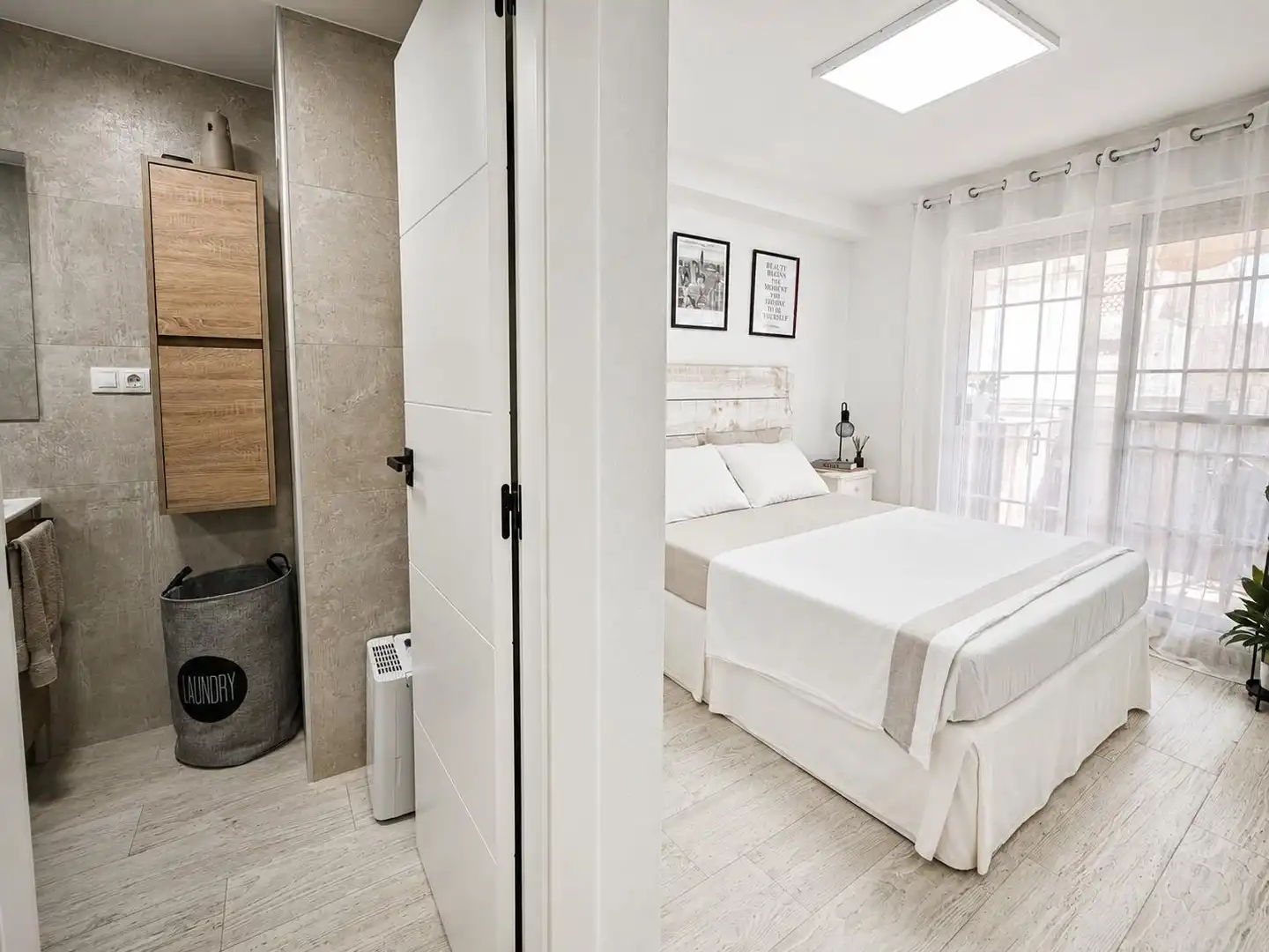 Bedroom of Flat for sale in Santa Pola  with Air Conditioner, Heating and Parquet flooring