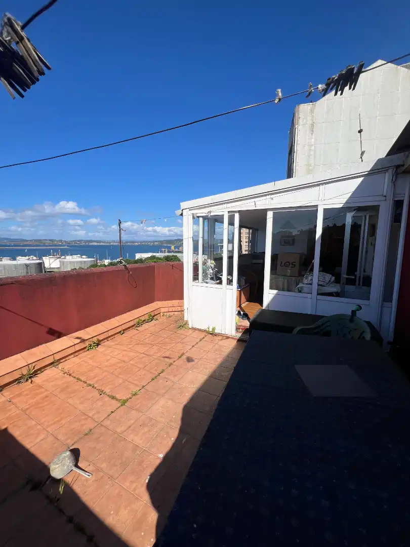 Terraza de Piso en venta en A Coruña Capital  con Terraza y Amueblado
