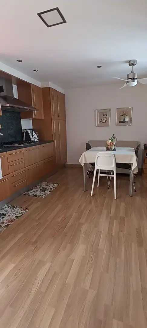 Dining room of Attic for sale in Alcoy / Alcoi  with Air Conditioner, Parquet flooring and Terrace