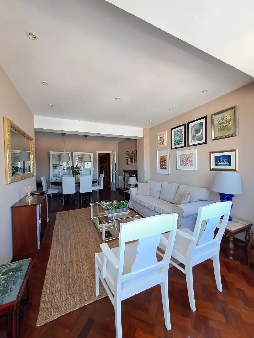 Sala de estar de Piso de alquiler en A Coruña Capital  con Calefacción, Terraza y Amueblado