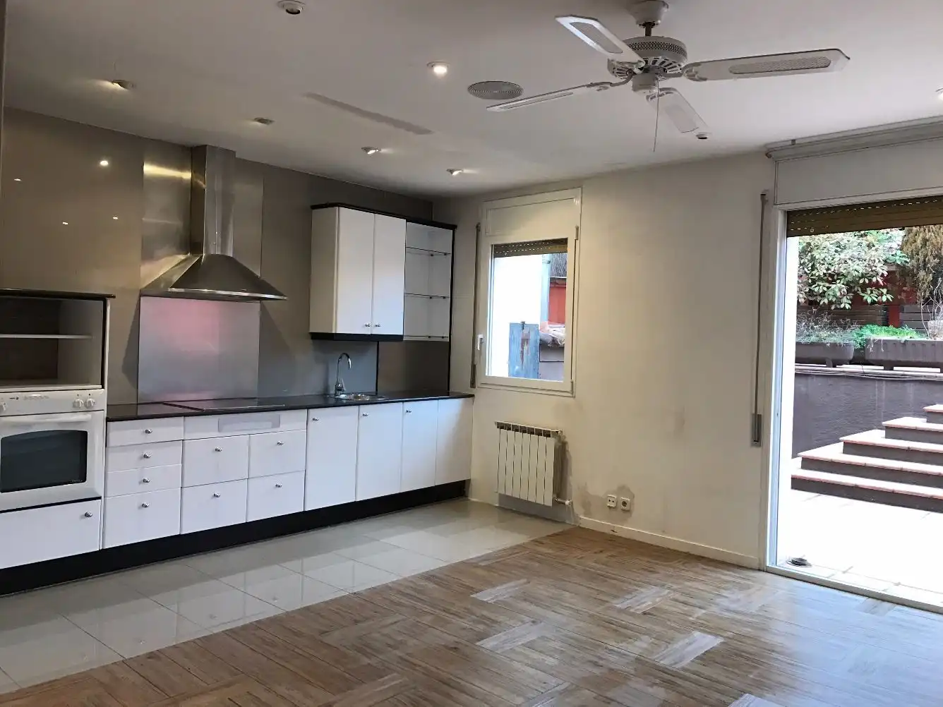 Cocina de Piso de alquiler en Manresa con Aire acondicionado, Calefacción y Parquet