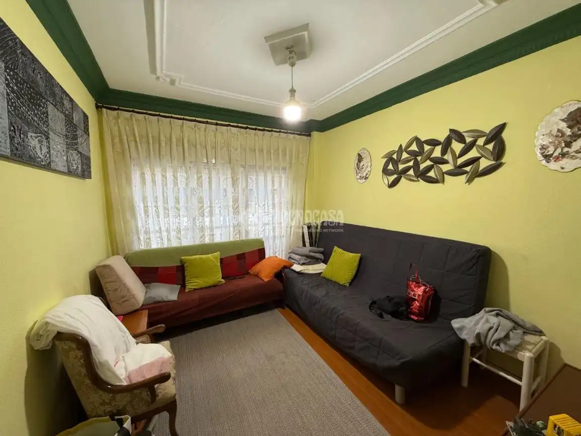 Sala de estar de Piso en venta en Gijón 