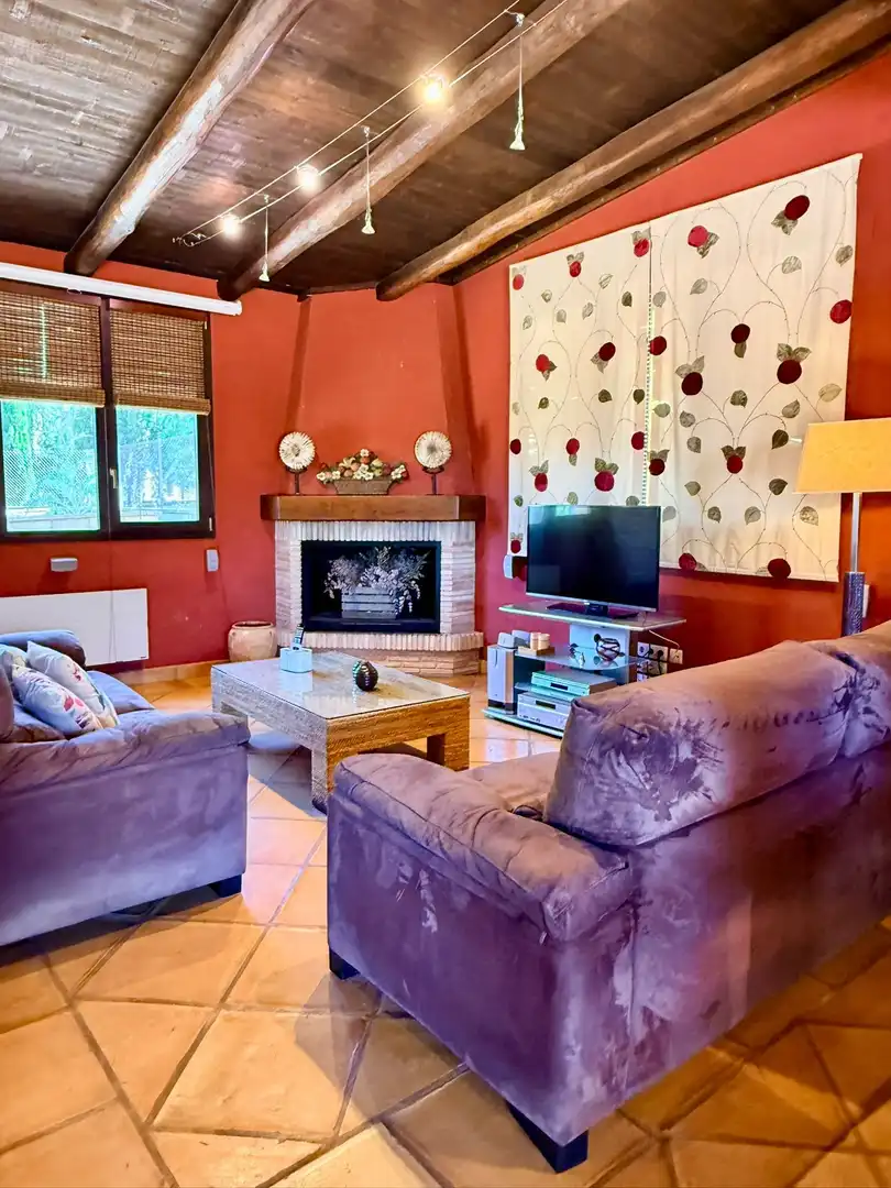 Sala de estar de Casa o chalet en venta en Cocentaina con Calefacción, Jardín privado y Terraza