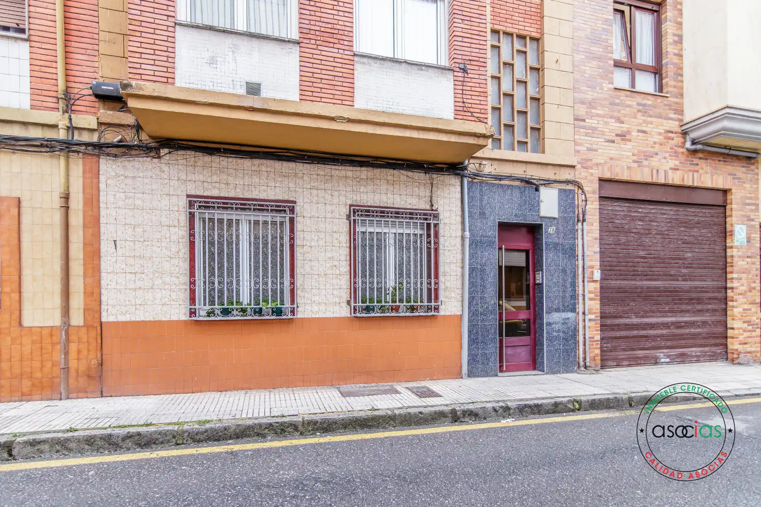 Vista exterior de Piso en venta en Gijón  con Calefacción y Terraza
