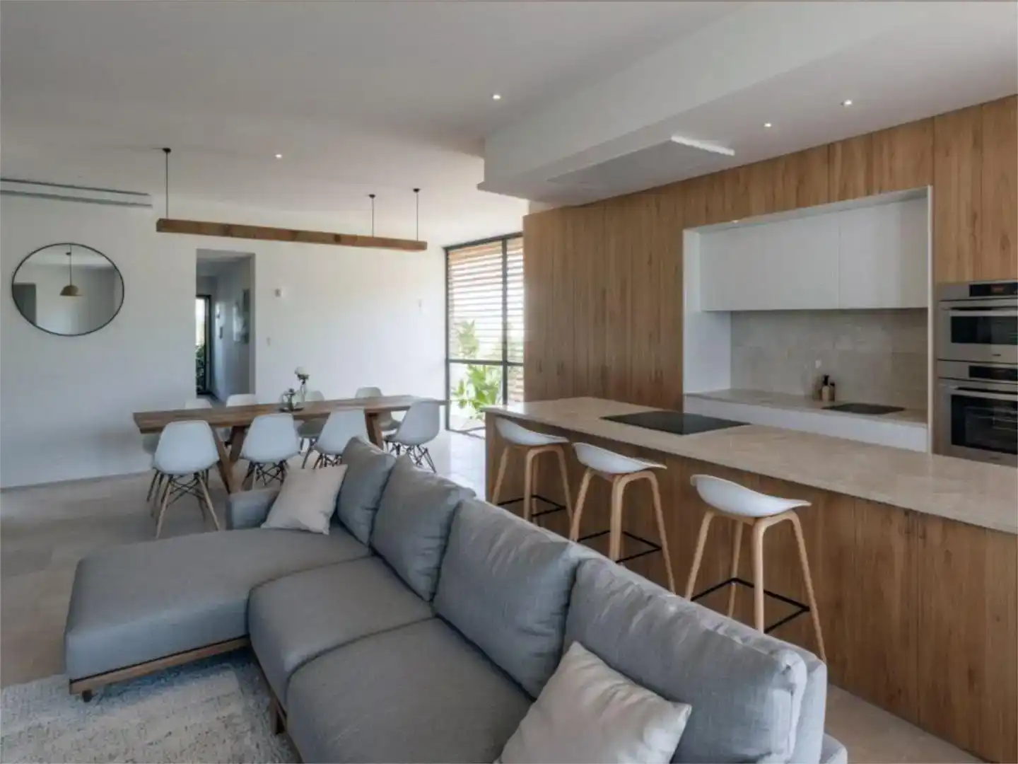 Sala d'estar de Pis en venda en Paterna amb Aire condicionat, Jardí privat i Parquet