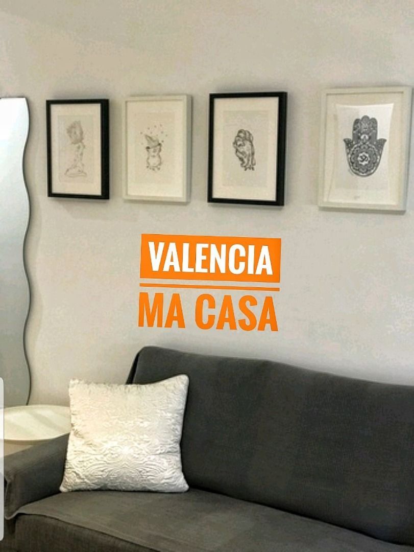 Vista exterior de Pis de lloguer en  Valencia Capital amb Aire condicionat, Calefacció i Moblat