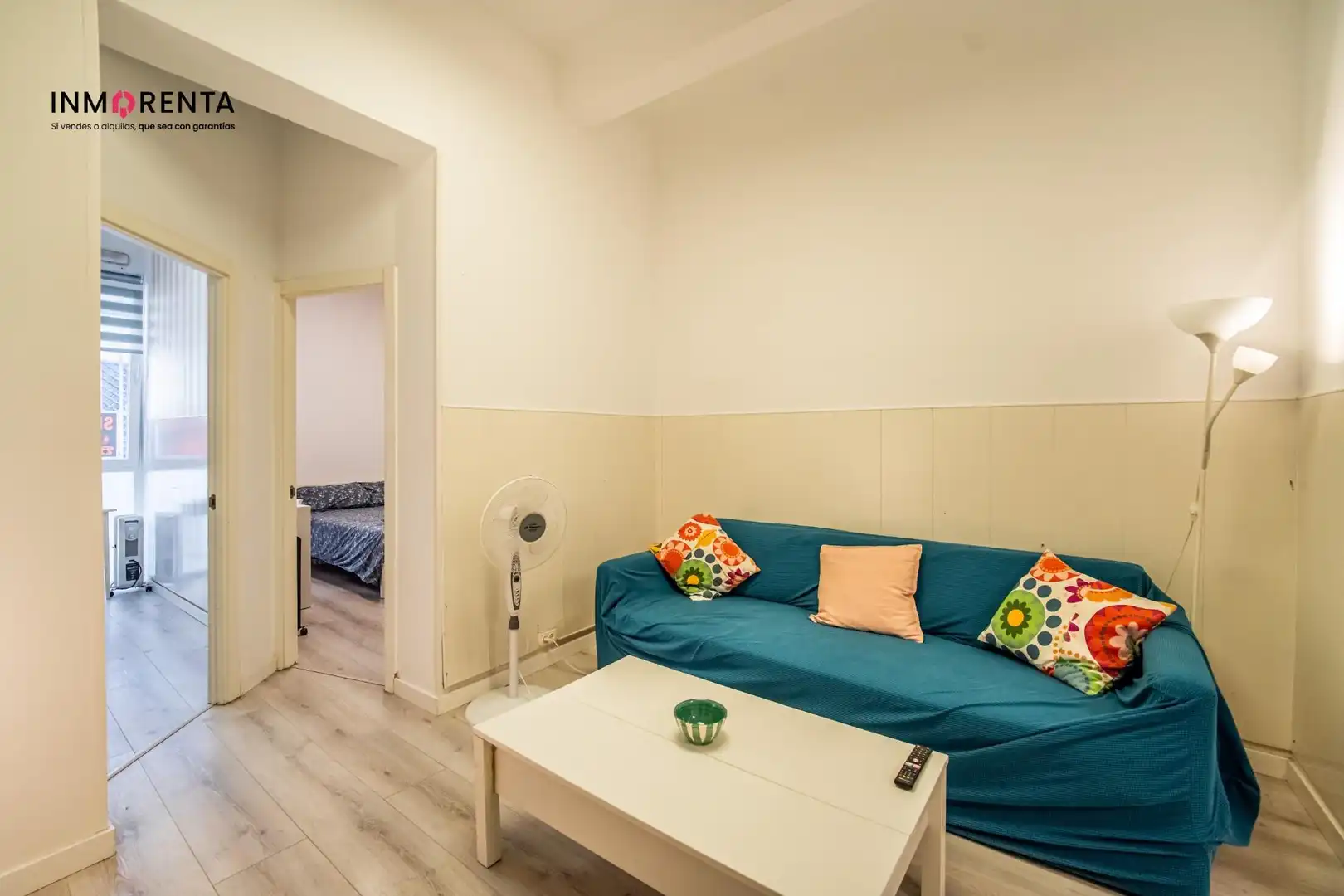 Sala de estar de Piso en venta en Madrid con Calefacción y Amueblado