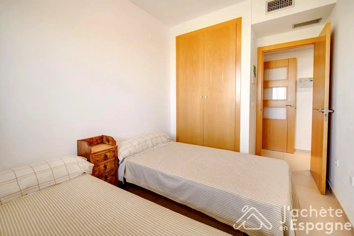 Dormitori de Apartament en venda en San Jorge / Sant Jordi amb Aire condicionat, Terrassa i Traster