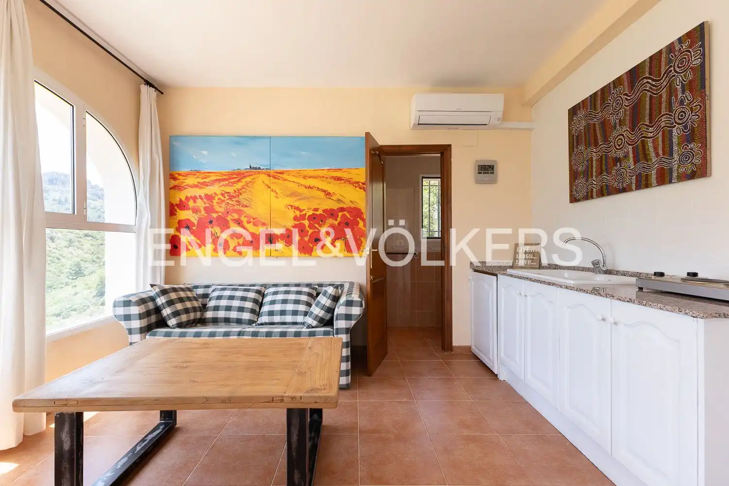 Sala de estar de Casa o chalet en venta en Dénia con Calefacción, Jardín privado y Piscina