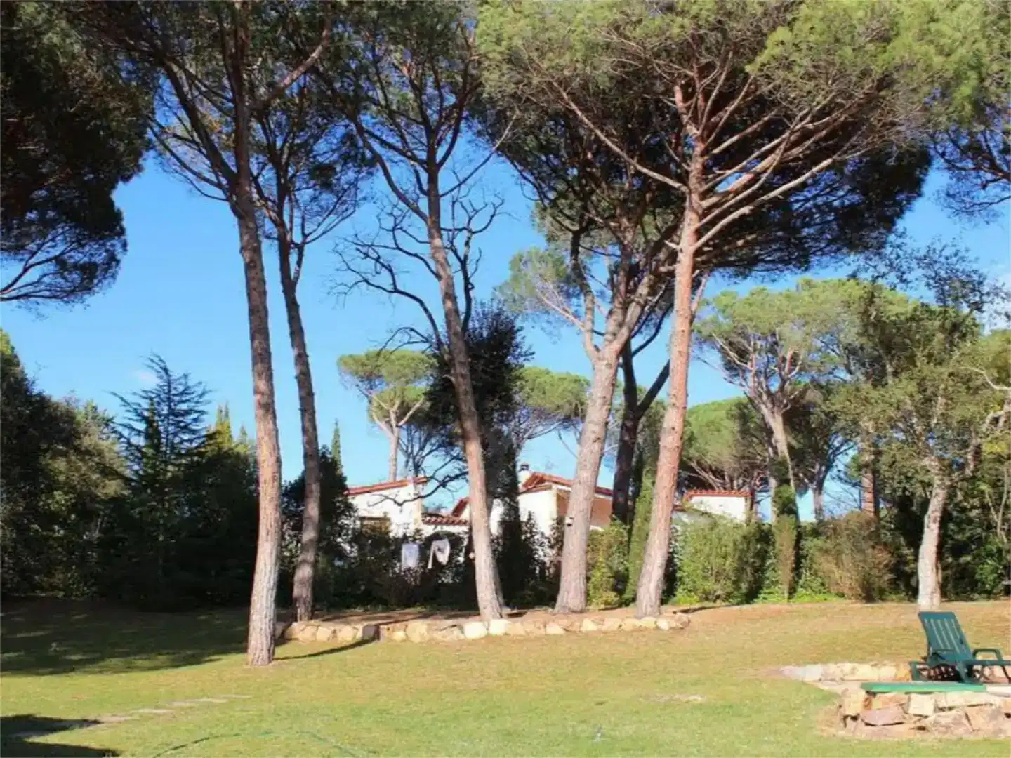 Jardí de Casa o xalet de lloguer en Llagostera amb Aire condicionat, Jardí privat i Parquet