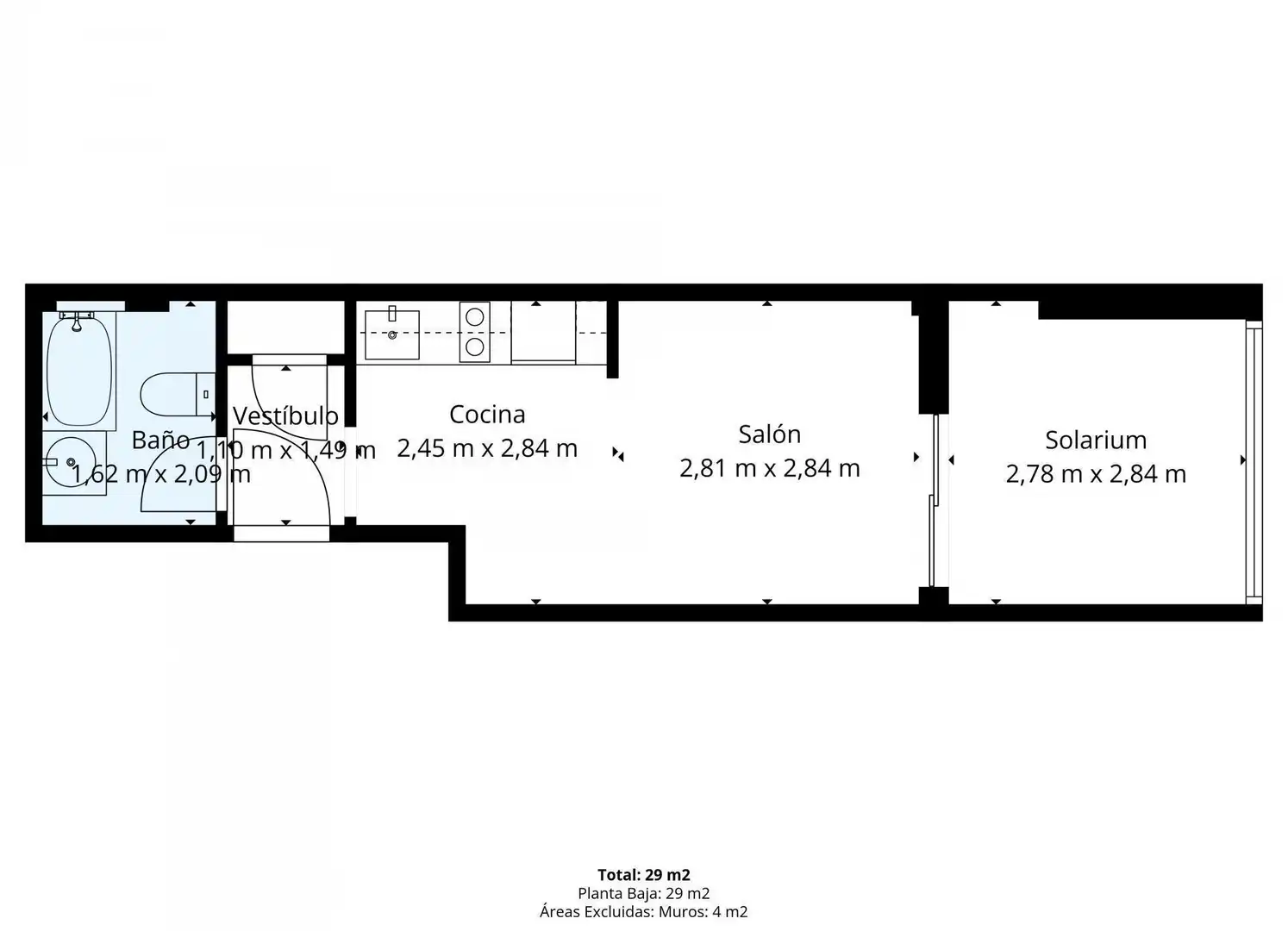 Estudio con terraza en venta en Moxó - Sant Mori, imagen 14