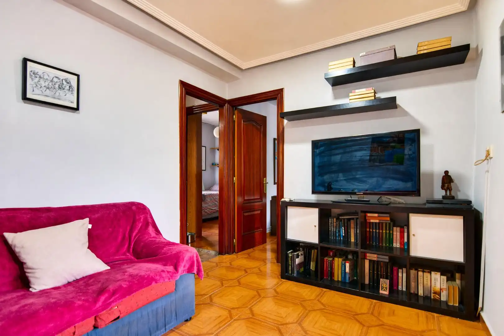Wohnzimmer von Wohnung zum Verkauf in Aller, Asturias