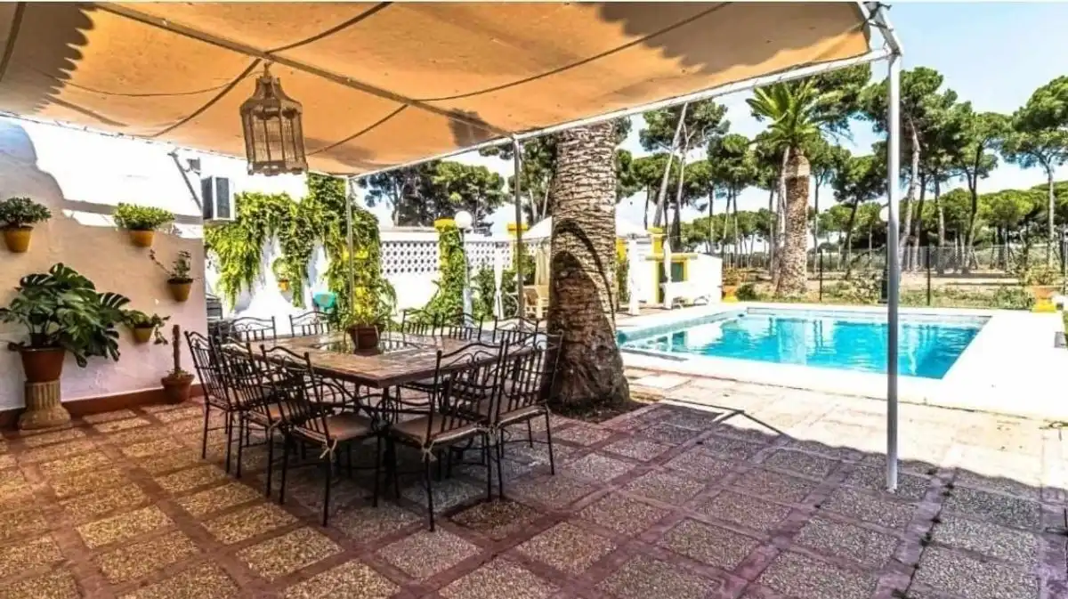 Terrassa de Casa o xalet en venda en Marchena amb Aire condicionat, Calefacció i Jardí privat