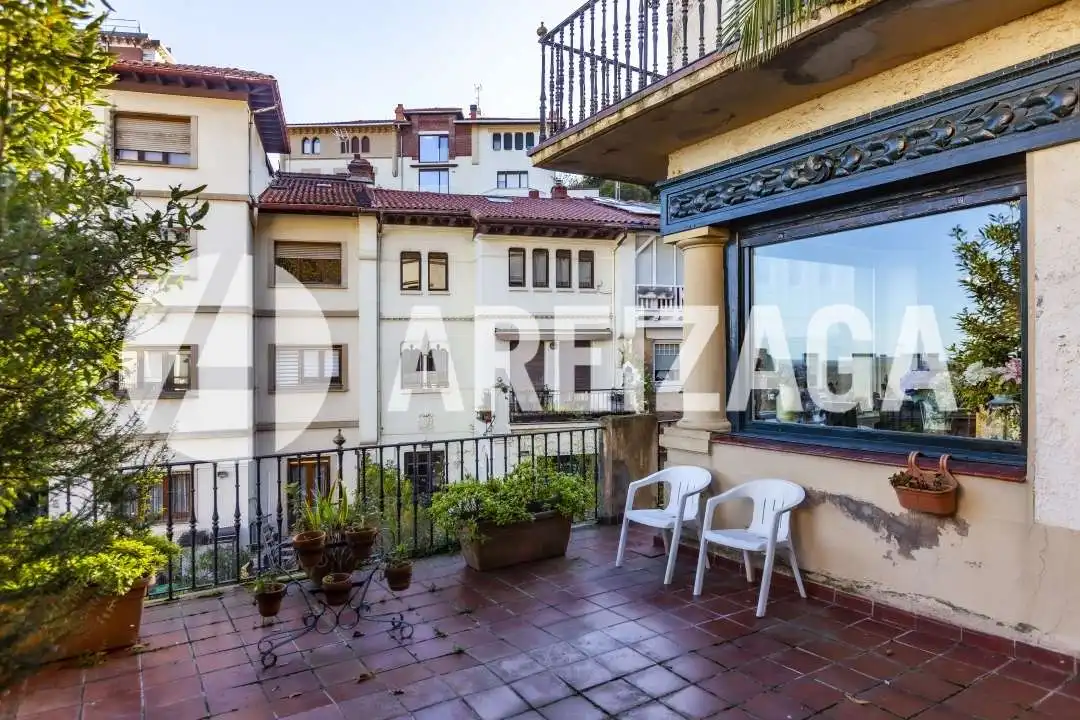 Terraza de Casa o chalet en venta en Donostia - San Sebastián  con Calefacción, Jardín privado y Terraza