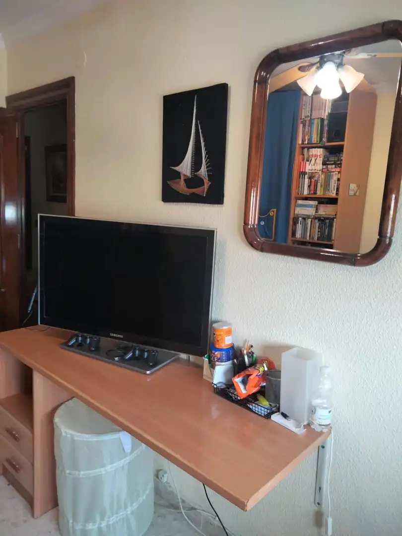 Sala d'estar de Pis en venda en Málaga amb Aire condicionat, Jardí privat i Terrassa