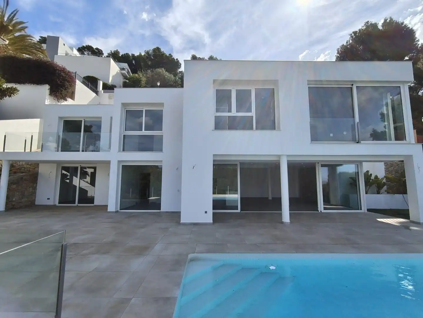 Exterior view of Houses for sale in Altea  with Air Conditioner, Heating and Private garden