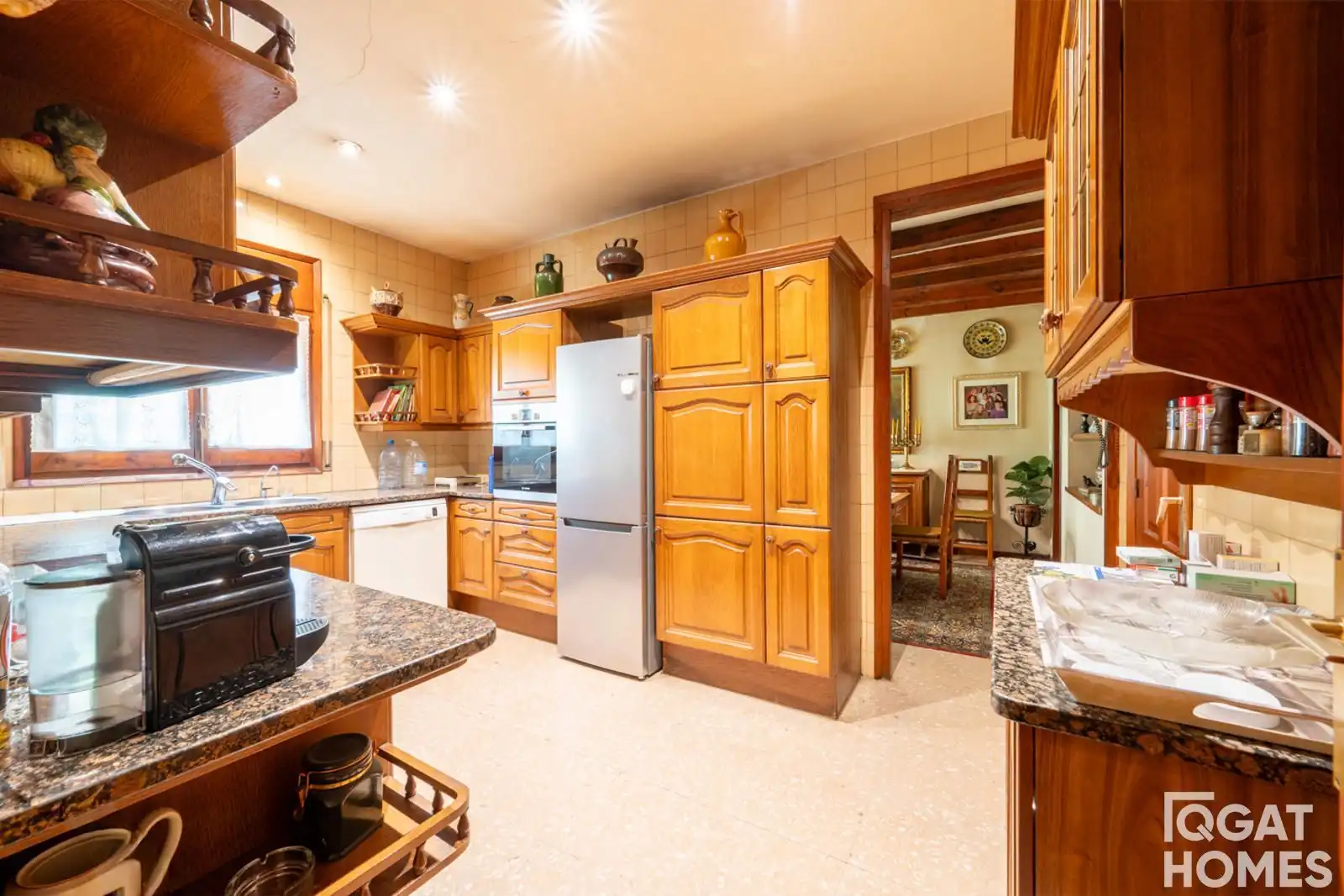 Cocina de Casa o chalet en venta en Sant Cugat del Vallès con Calefacción, Terraza y Trastero