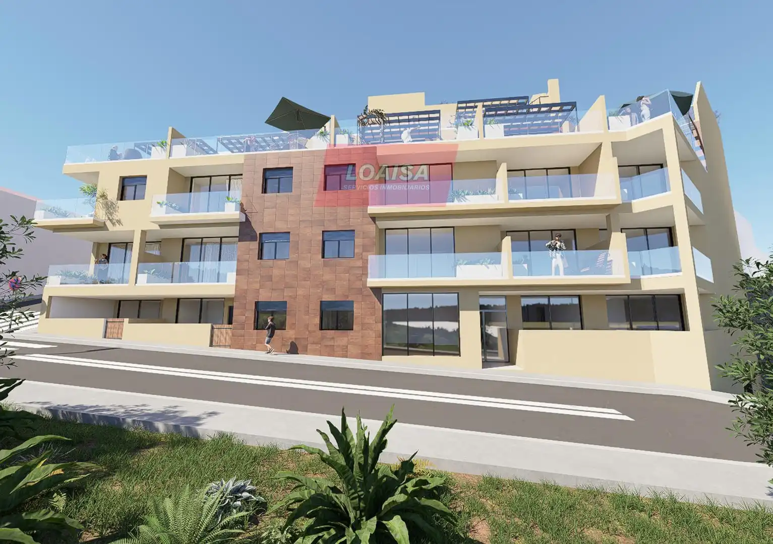 Exterior view of Flat for sale in Vera  with Heating