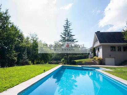 Exterior view of House or chalet for sale in Ponteareas  with Terrace and Swimming Pool