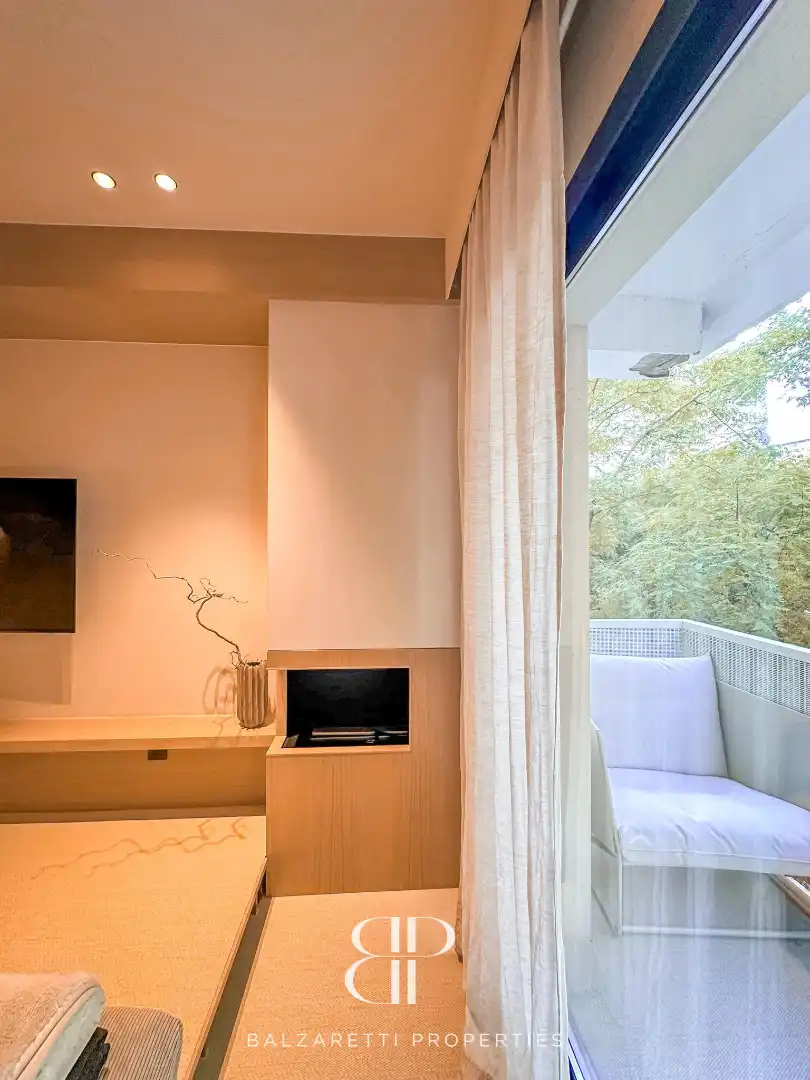 Schlafzimmer von Wohnung zur Miete in Barcelona mit Klimaanlage, Heizung und Parkett