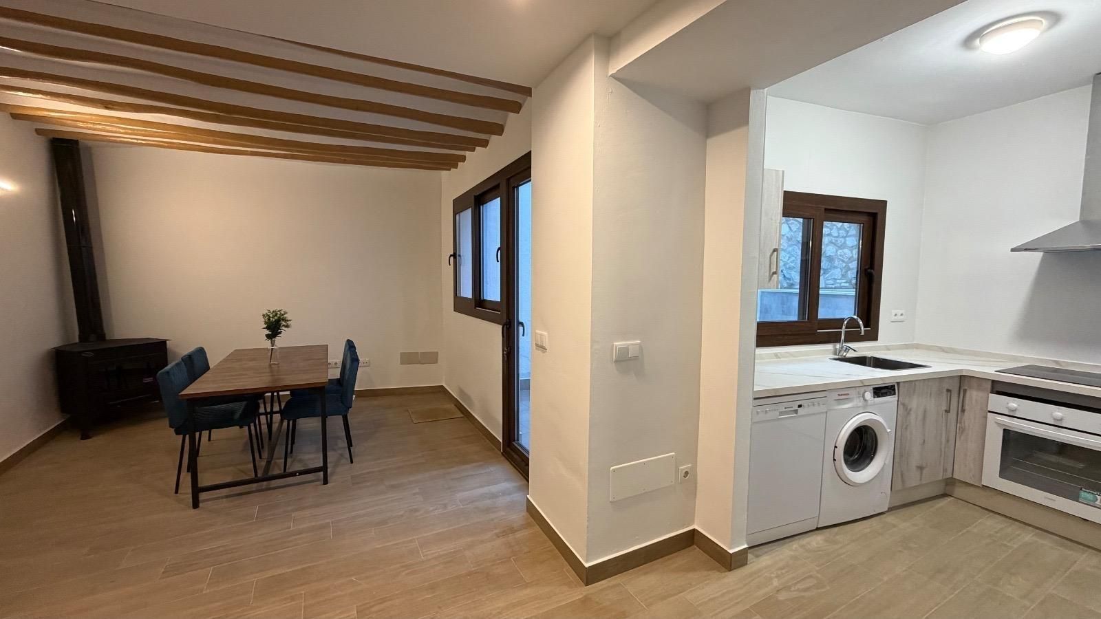 Kitchen of Houses for sale in Cuevas Bajas  with Swimming Pool and Balcony