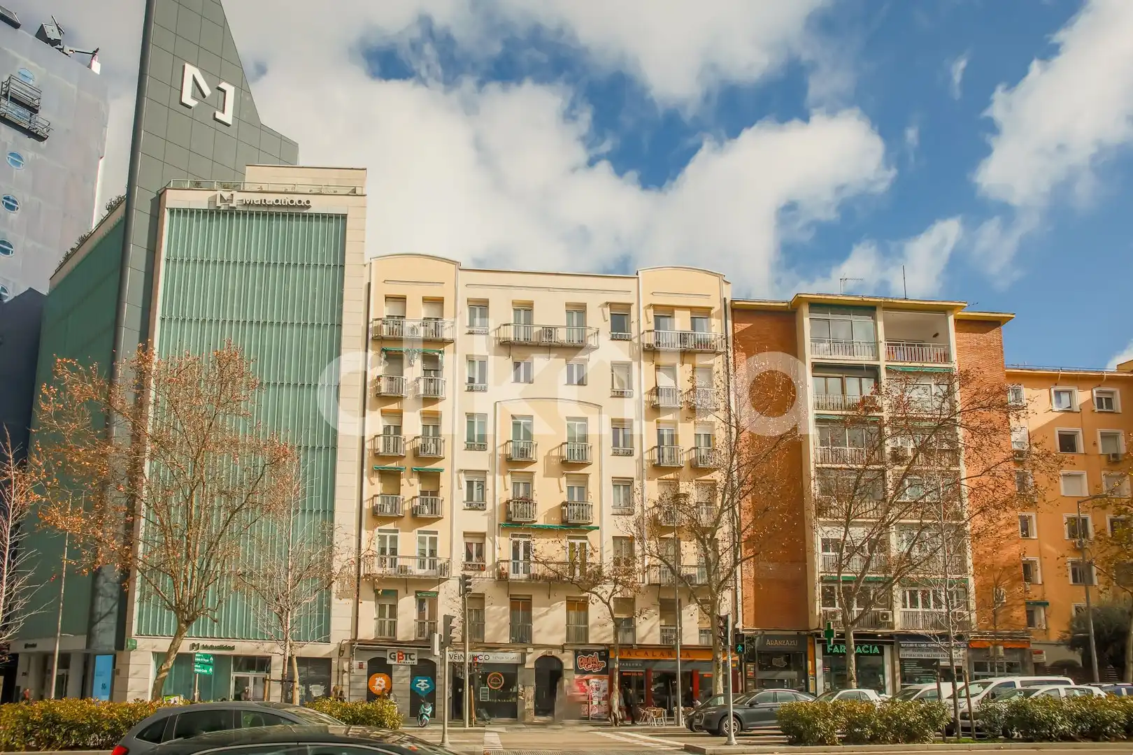 Exterior view of Flat for sale in Madrid  with Heating