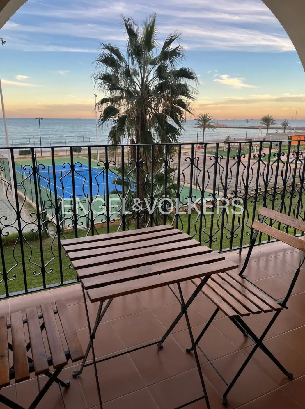 Terrace of Apartment to rent in Alboraya  with Air Conditioner, Heating and Parquet flooring