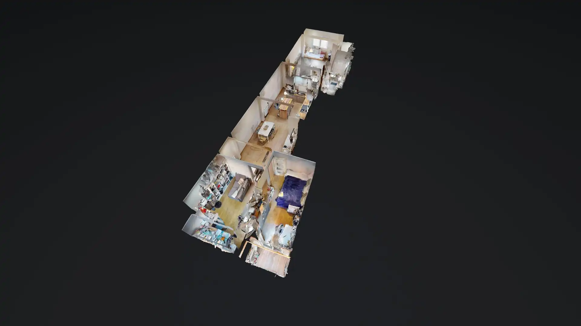 Bedroom of Flat for sale in Torrent  with Air Conditioner, Private garden and Balcony