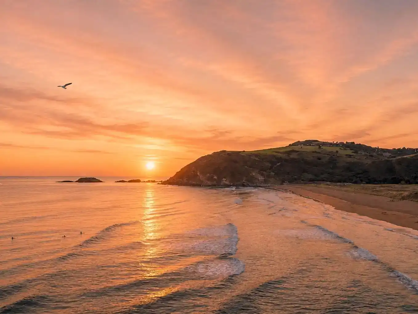 Vista exterior de Piso en venta en Zarautz con Trastero y Amueblado