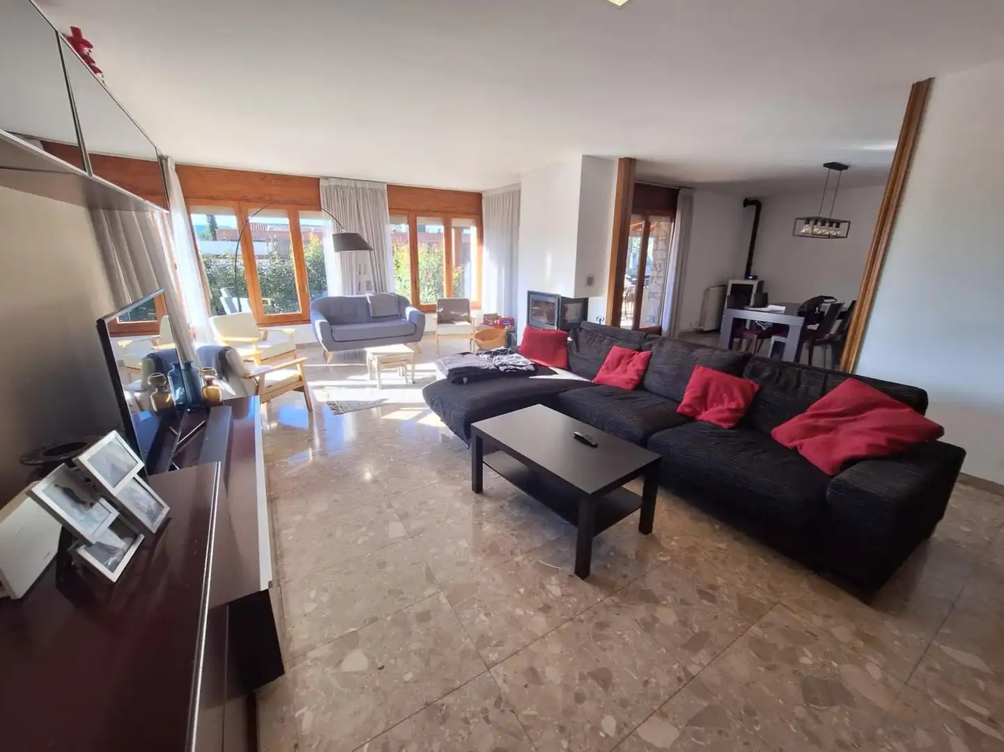 Sala de estar de Casa o chalet en venta en Igualada con Aire acondicionado, Calefacción y Terraza