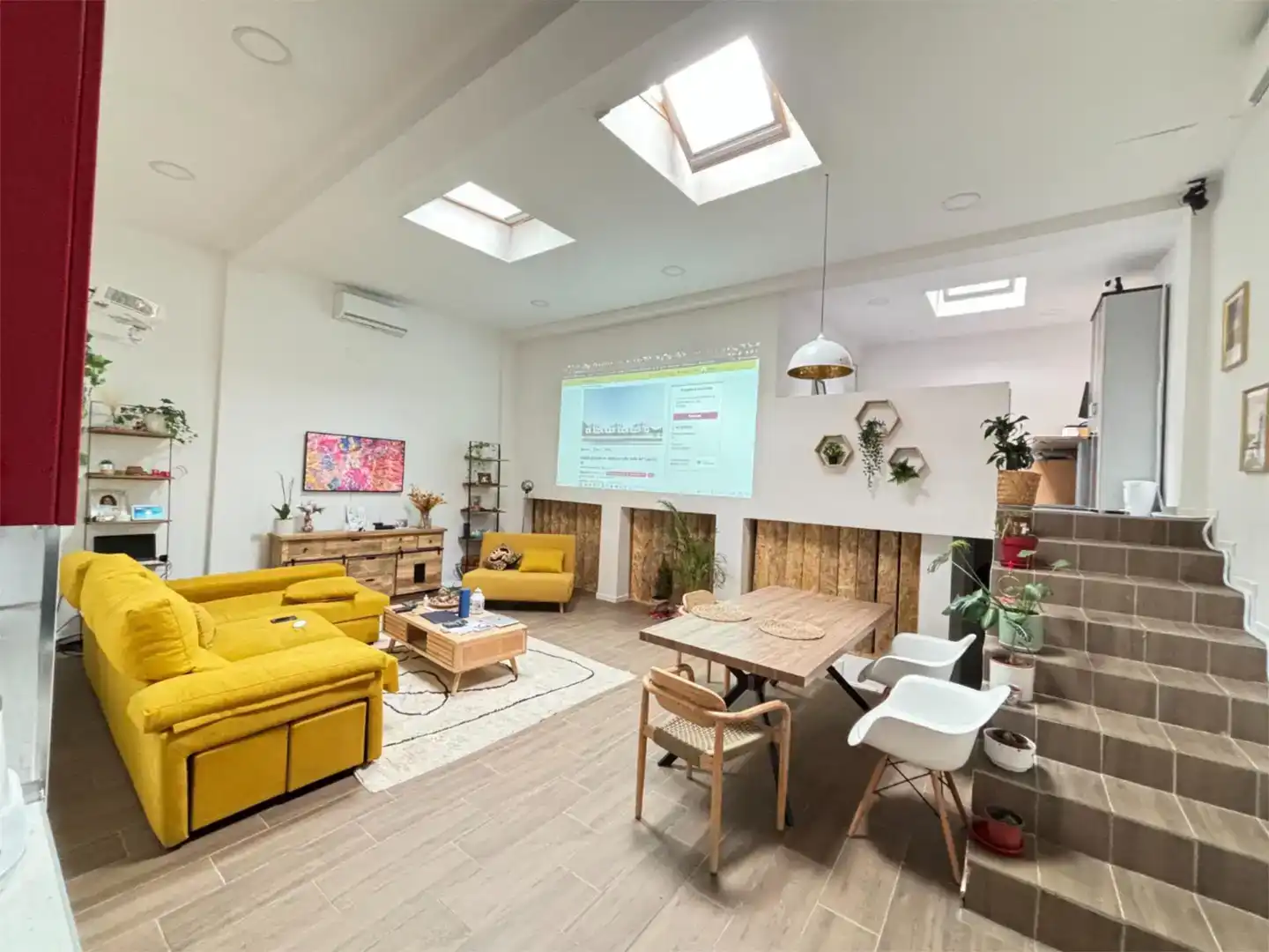 Sala de estar de Local de alquiler en Madrid con Aire acondicionado y Amueblado