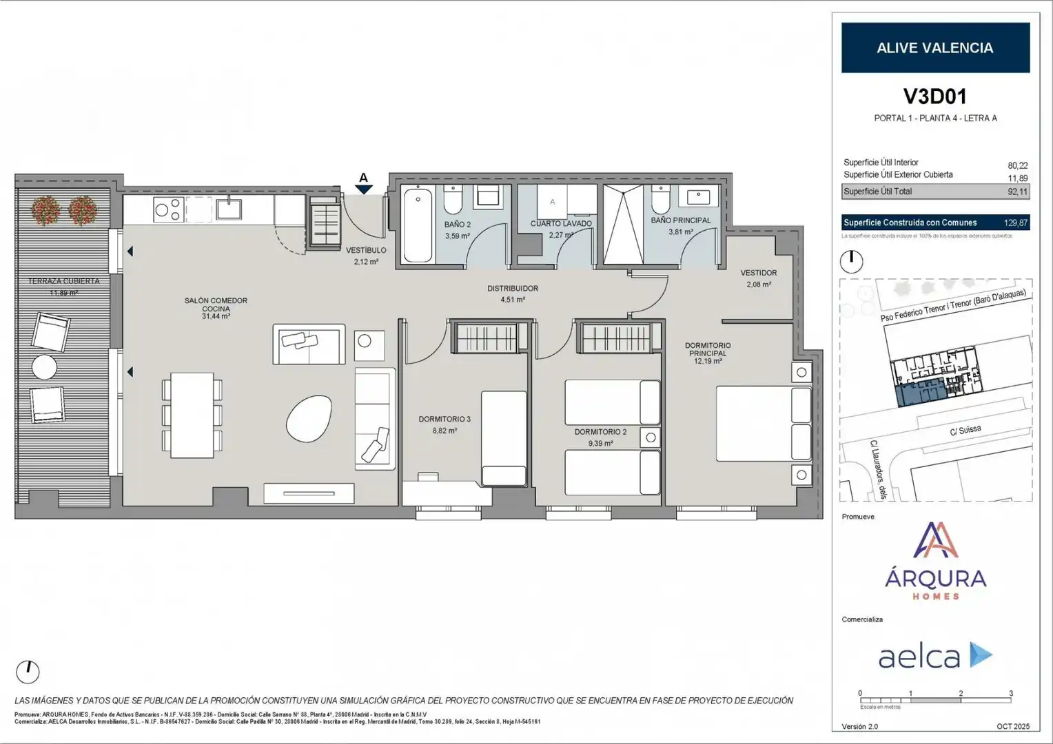 Appartement avec ascenseur à vendre à Quatre Carreres, imagen 8