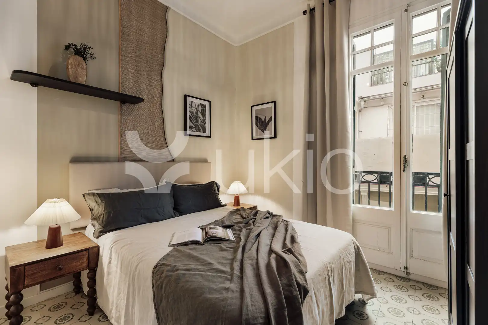 Bedroom of Apartments for rent in Barcelona  with Air Conditioner, Heating and Furnished