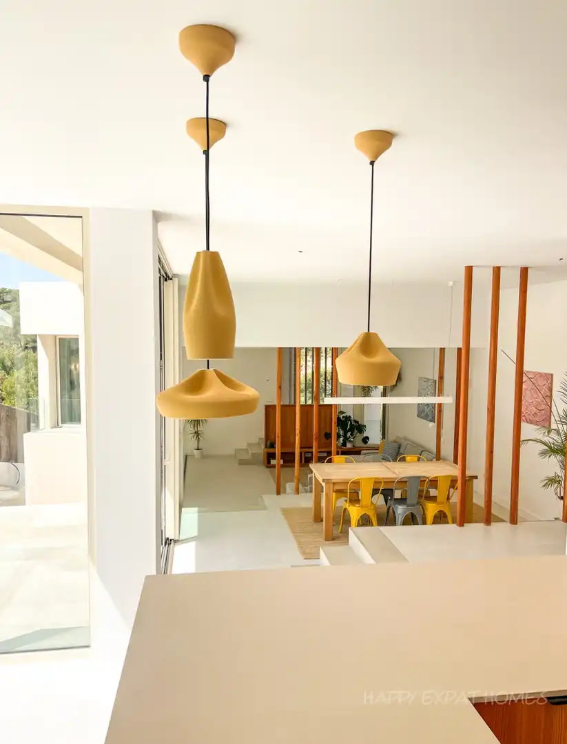Dining room of Houses for sale in Sant Pere de Ribes  with Air Conditioner, Heating and Private garden