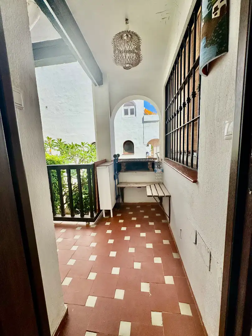 Terraza de Apartamento de alquiler en Fuengirola con Aire acondicionado, Calefacción y Terraza