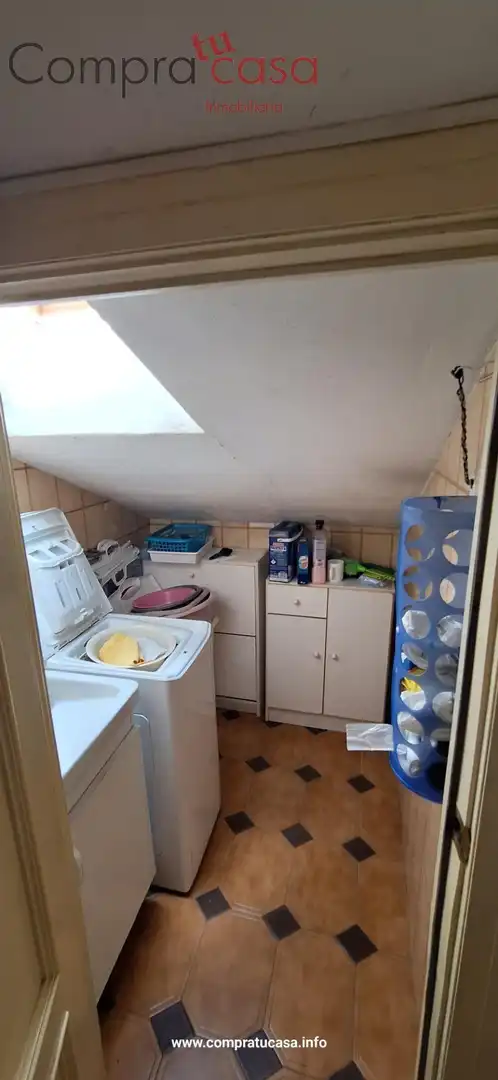 Kitchen of Attic for sale in Segovia  with Heating, Parquet flooring and Terrace