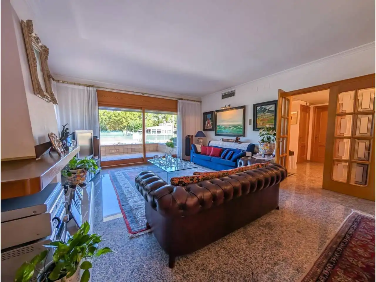 Living room of Houses for sale in Banyoles  with Air Conditioner, Heating and Private garden