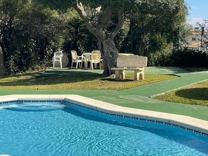 Swimming pool of Single-family semi-detached for sale in Orihuela  with Air Conditioner, Heating and Private garden