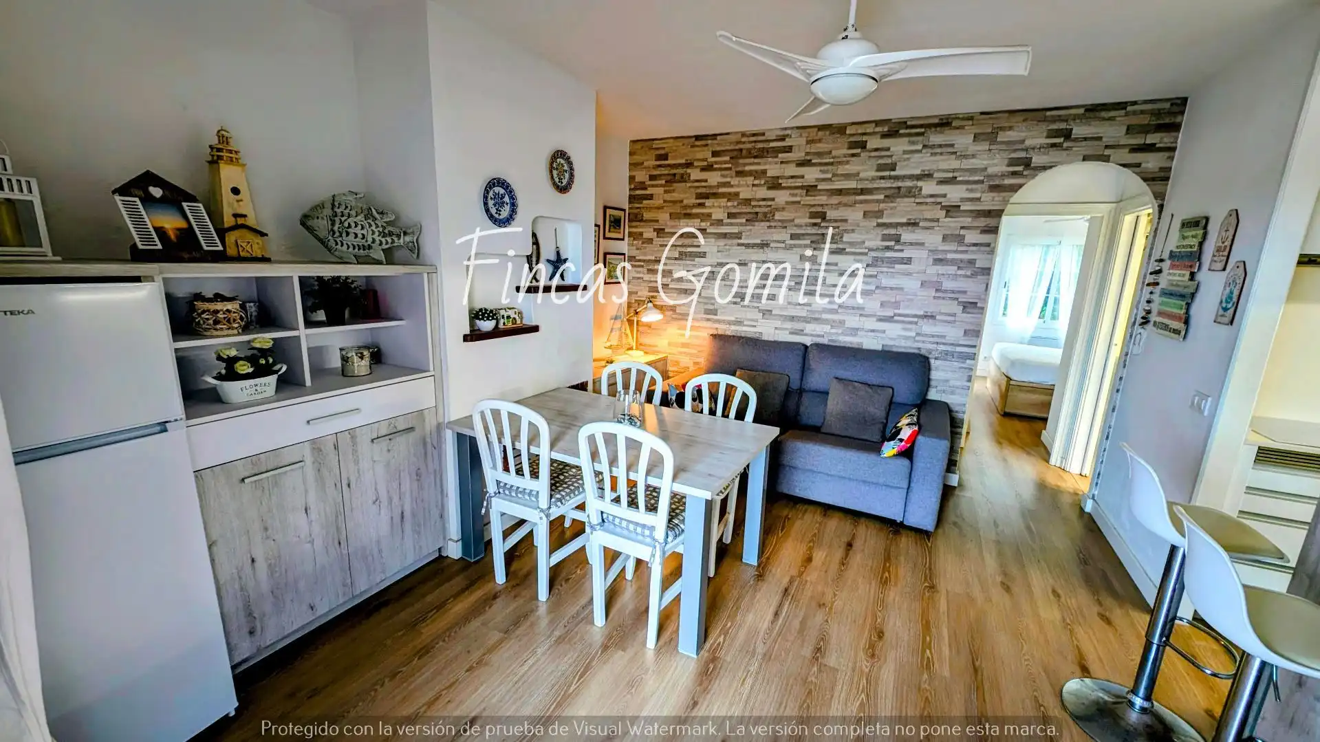 Sala de estar de Apartamento en venta en Alaior con Aire acondicionado, Terraza y Piscina comunitaria