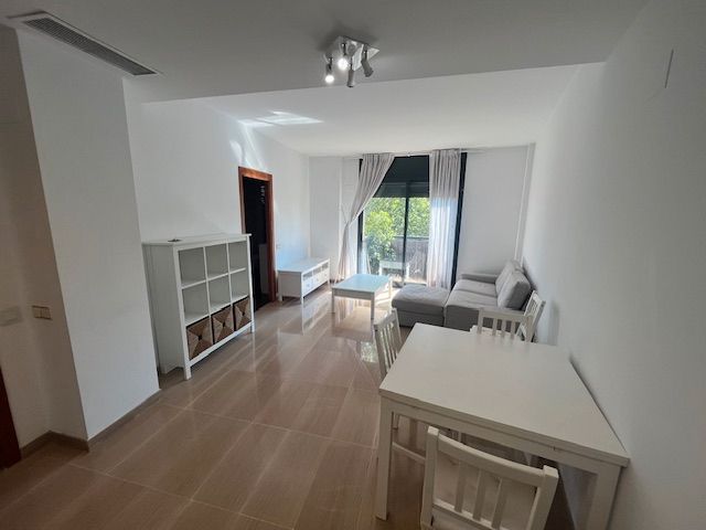 Living room of Apartment to rent in Sant Cugat del Vallès  with Air Conditioner, Heating and Furnished