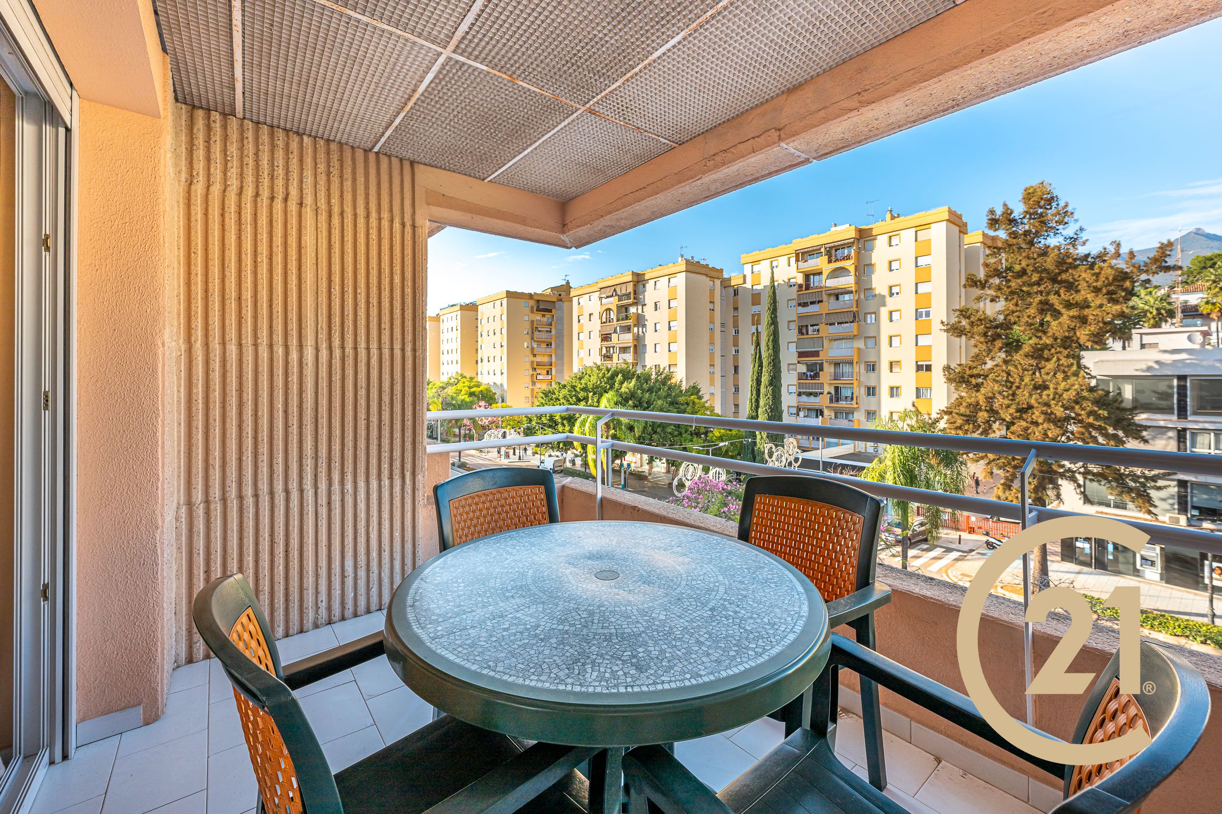 Terraza de Apartamento en venta en Marbella con Aire acondicionado, Calefacción y Terraza