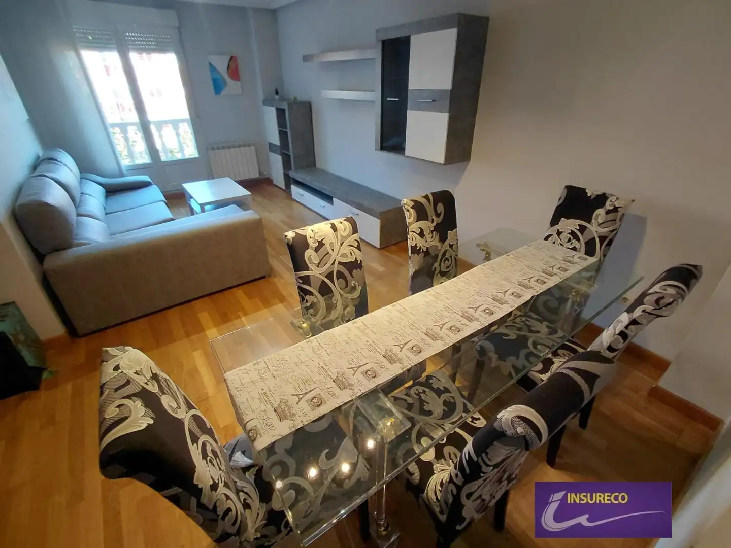 Wohnzimmer von Wohnung zur Miete in León Capital  mit Heizung, Terrasse und Abstellraum