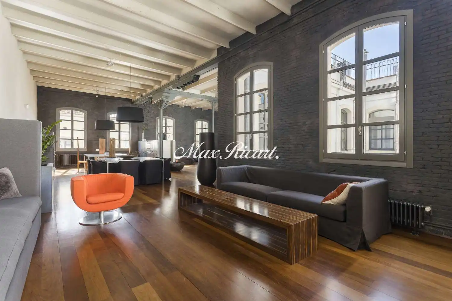 Sala de estar de Ático en venta en  Barcelona Capital con Aire acondicionado, Calefacción y Terraza