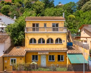 Exterior view of House or chalet for sale in Sant Cugat del Vallès  with Air Conditioner, Heating and Private garden